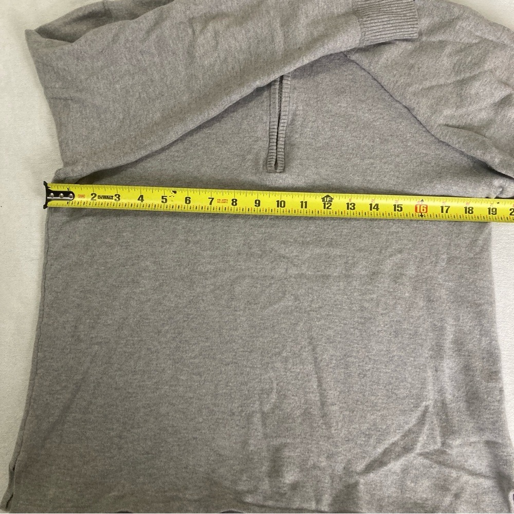 Men's Sweater The North Face Pullover California Heritage Gray Sz S Quarter Zip - Picture 13 of 16